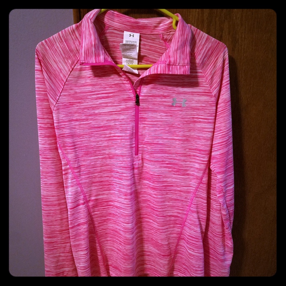 NWT Pink Under Armour Compression Top